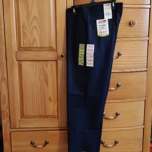 NWT Dickies Dark Blue Flat Front Work Pants